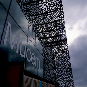 Façade du Mucem à Marseille - France  - collection de photos clin d'oeil, catégorie rues